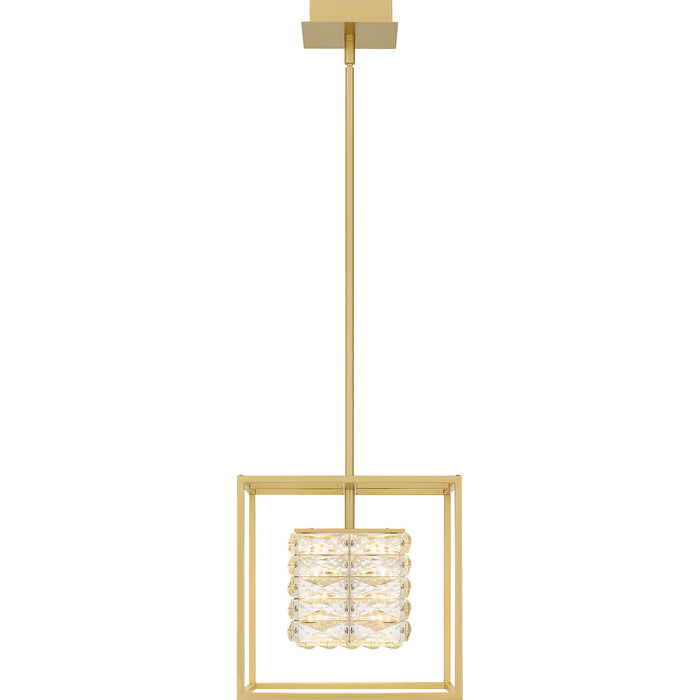 Quoizel - PCDZ2812SGD - LED Pendant - Dazzle - Soft Gold