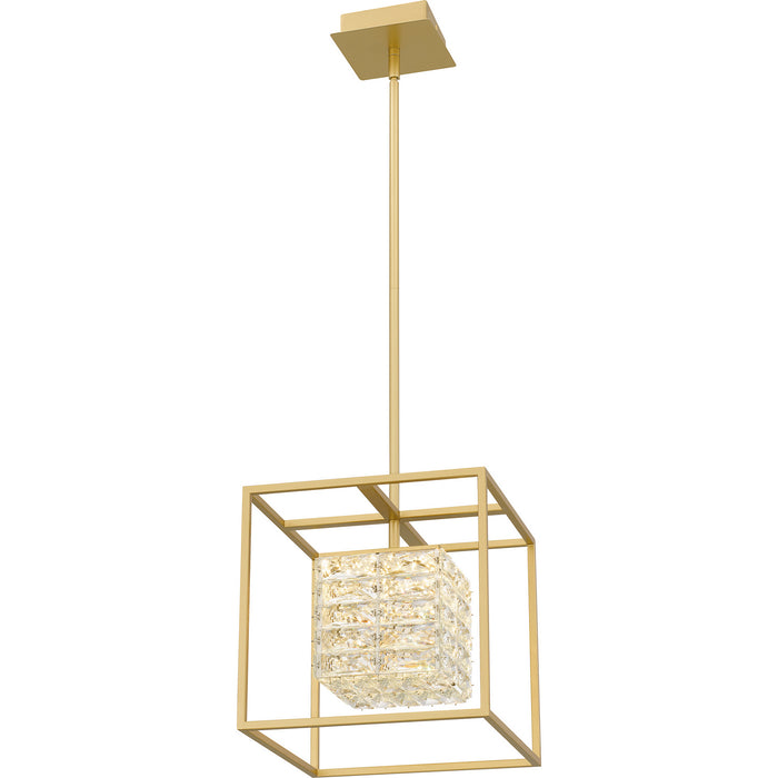 Quoizel - PCDZ2812SGD - LED Pendant - Dazzle - Soft Gold