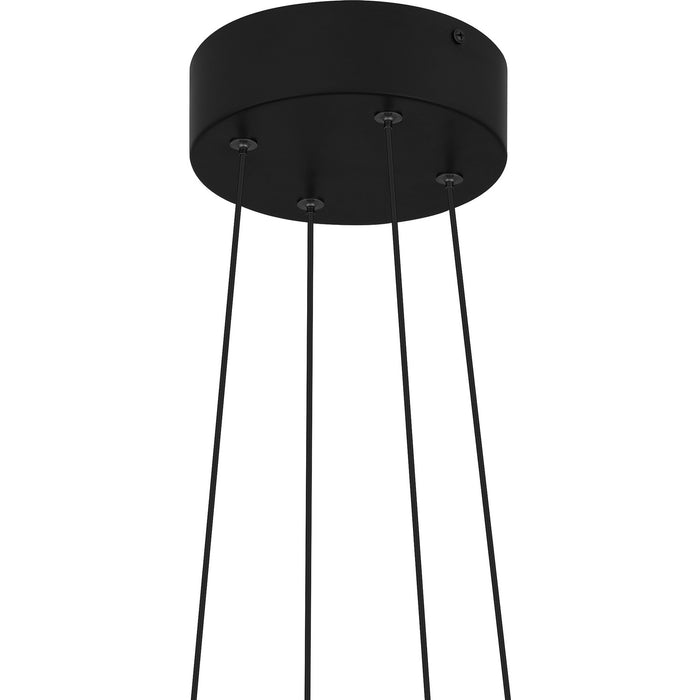 Quoizel - PCOVD2827MBK - LED Pendant - Ovard - Matte Black