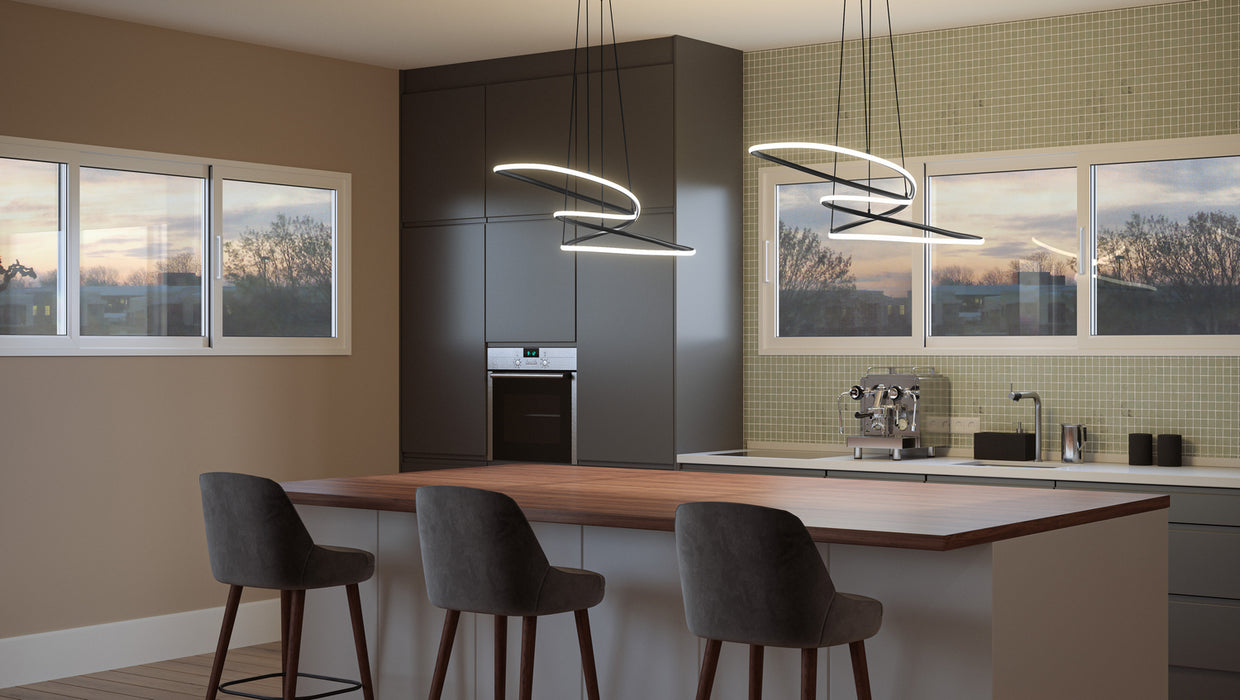 Quoizel - PCOVD2827MBK - LED Pendant - Ovard - Matte Black