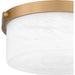 Quoizel - QFL5590AB - Two Light Flush Mount - Quoizel Flush Mount - Aged Brass