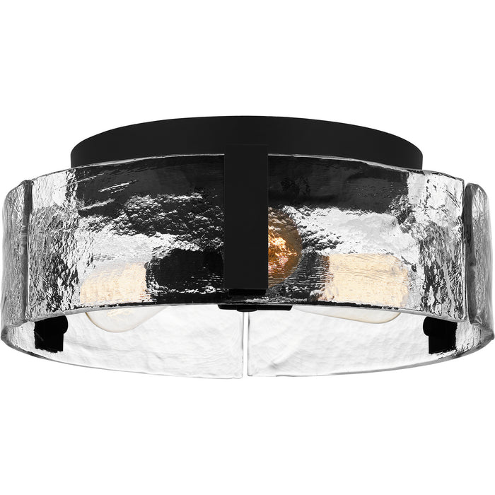 Quoizel - QFL5636MBK - Three Light Flush Mount - Quoizel Flush Mount - Matte Black