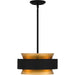 Quoizel - QP5570EK - Three Light Pendant - Quoizel Pendant - Earth Black