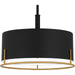 Quoizel - QP5580MBK - Three Light Pendant - Quoizel Pendant - Matte Black