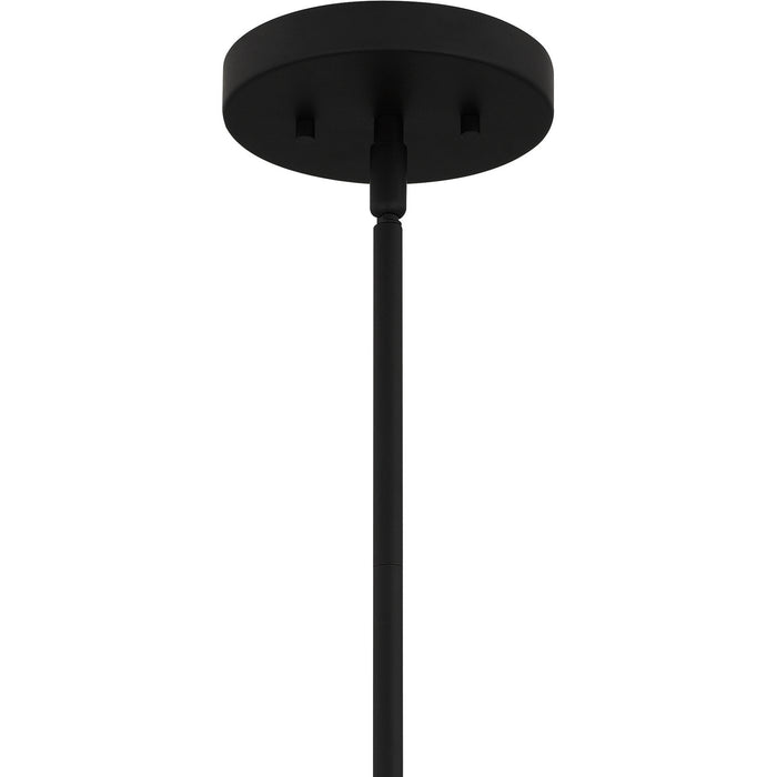 Quoizel - QP5580MBK - Three Light Pendant - Quoizel Pendant - Matte Black