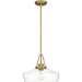 Quoizel - QP5584AB - One Light Pendant - Quoizel Pendant - Aged Brass