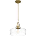 Quoizel - QP5584AB - One Light Pendant - Quoizel Pendant - Aged Brass