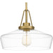 Quoizel - QP5584AB - One Light Pendant - Quoizel Pendant - Aged Brass