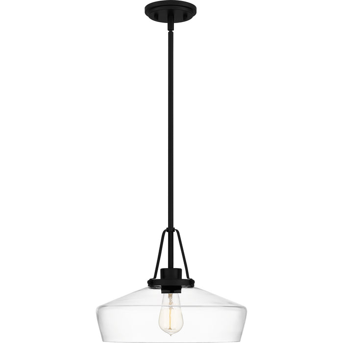 Quoizel - QP5584MBK - One Light Pendant - Quoizel Pendant - Matte Black