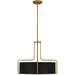 Quoizel - QP5596AB - Four Light Pendant - Quoizel Pendant - Aged Brass