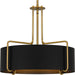 Quoizel - QP5596AB - Four Light Pendant - Quoizel Pendant - Aged Brass