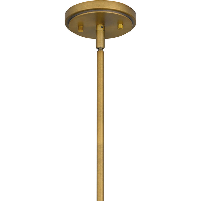 Quoizel - QP5596AB - Four Light Pendant - Quoizel Pendant - Aged Brass