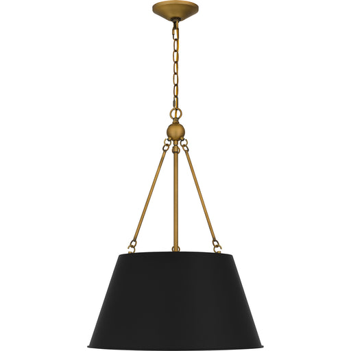 Quoizel - QP5597MBK - Four Light Pendant - Quoizel Pendant - Matte Black