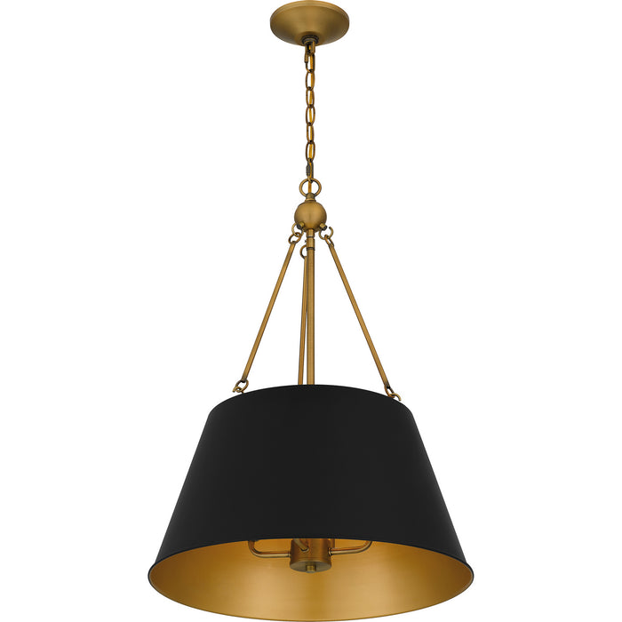 Quoizel - QP5597MBK - Four Light Pendant - Quoizel Pendant - Matte Black