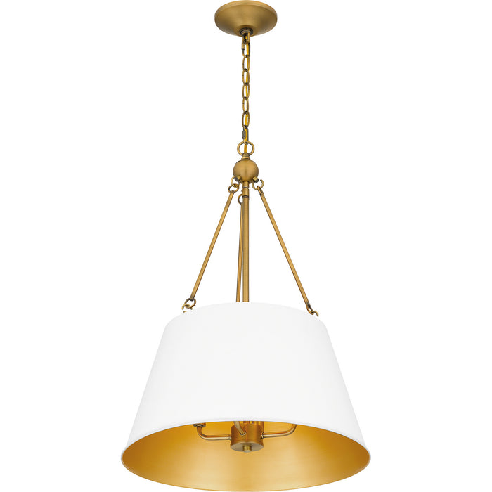 Quoizel - QP5597W - Four Light Pendant - Quoizel Pendant - Matte White