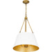 Quoizel - QP5597W - Four Light Pendant - Quoizel Pendant - Matte White