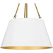 Quoizel - QP5597W - Four Light Pendant - Quoizel Pendant - Matte White