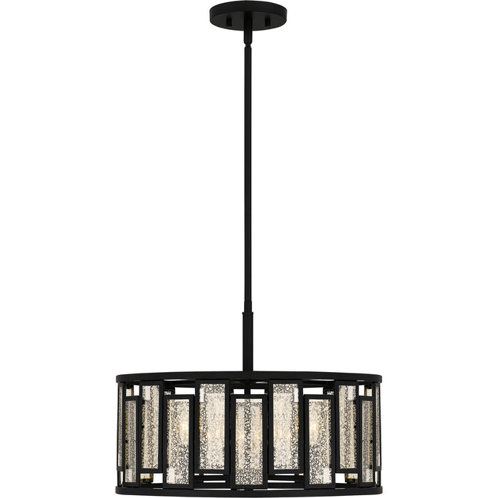 Quoizel - QP5600MBK - Four Light Pendant - Quoizel Pendant - Matte Black