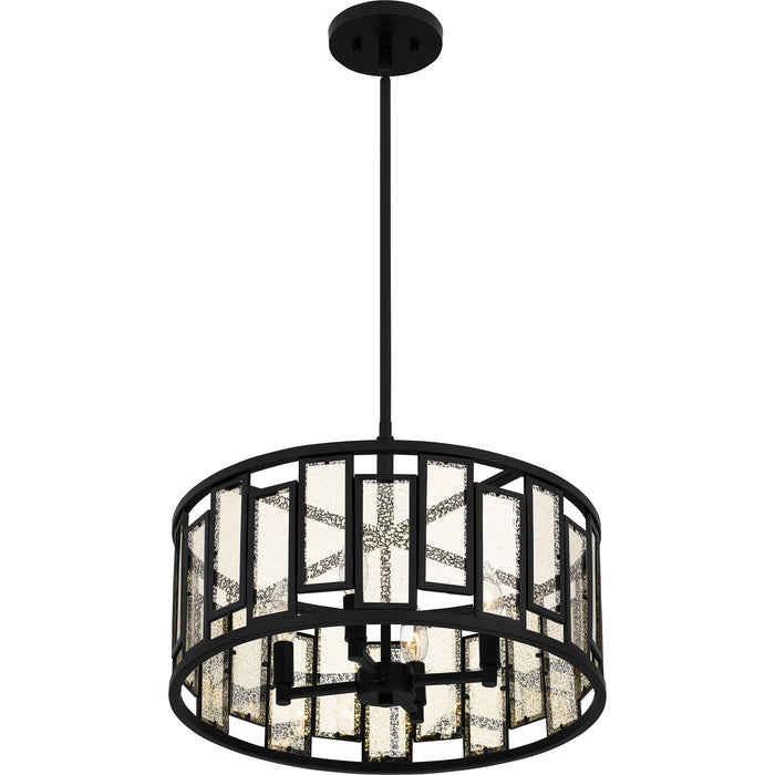 Quoizel - QP5600MBK - Four Light Pendant - Quoizel Pendant - Matte Black