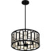 Quoizel - QP5600MBK - Four Light Pendant - Quoizel Pendant - Matte Black