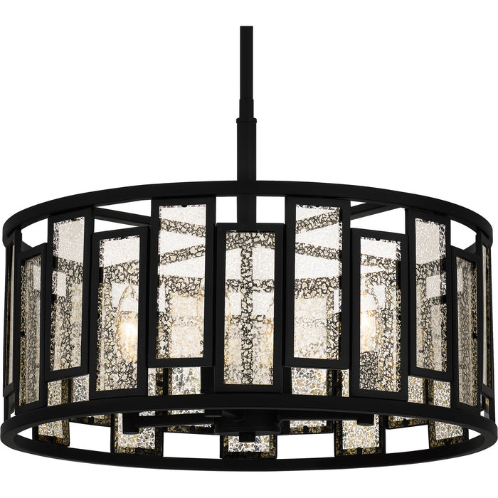 Quoizel - QP5600MBK - Four Light Pendant - Quoizel Pendant - Matte Black