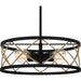 Quoizel - QP5632MBK - Four Light Pendant - Quoizel Pendant - Matte Black