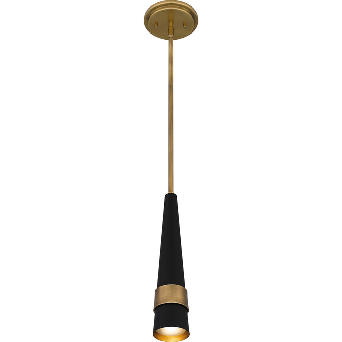 Quoizel - QPP5579WS - LED Mini Pendant - Quoizel Piccolo Pendant - Weathered Brass