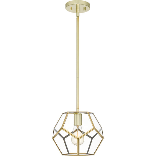 Quoizel - QPP5593B - One Light Mini Pendant - Quoizel Piccolo Pendant - Polished Brass