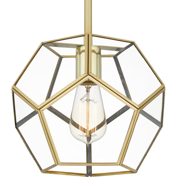 Quoizel - QPP5593B - One Light Mini Pendant - Quoizel Piccolo Pendant - Polished Brass