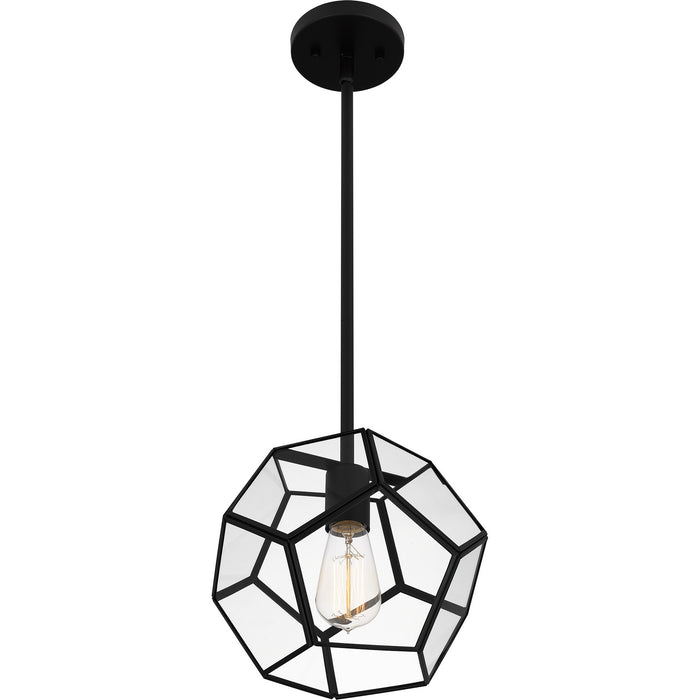 Quoizel - QPP5593MBK - One Light Mini Pendant - Quoizel Piccolo Pendant - Matte Black