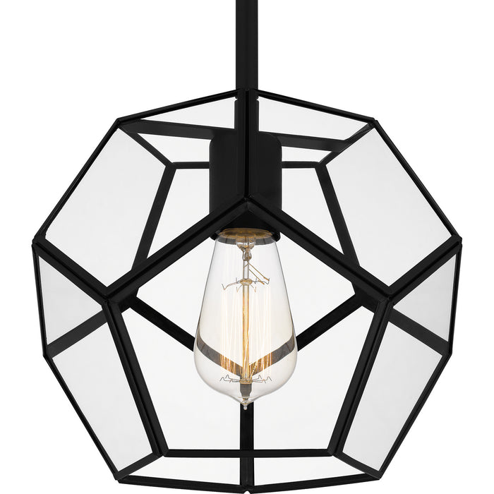 Quoizel - QPP5593MBK - One Light Mini Pendant - Quoizel Piccolo Pendant - Matte Black