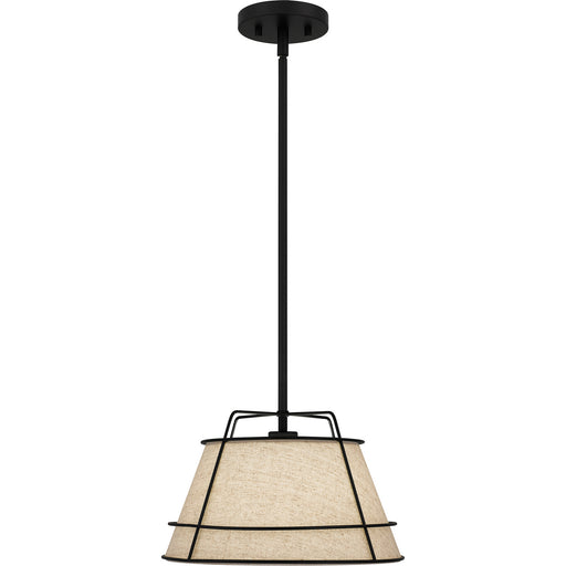 Quoizel - QPP5629MBK - One Light Mini Pendant - Quoizel Piccolo Pendant - Matte Black