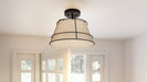 Quoizel - QSF5629MBK - One Light Semi Flush Mount - Quoizel Semi-Flush Mount - Matte Black