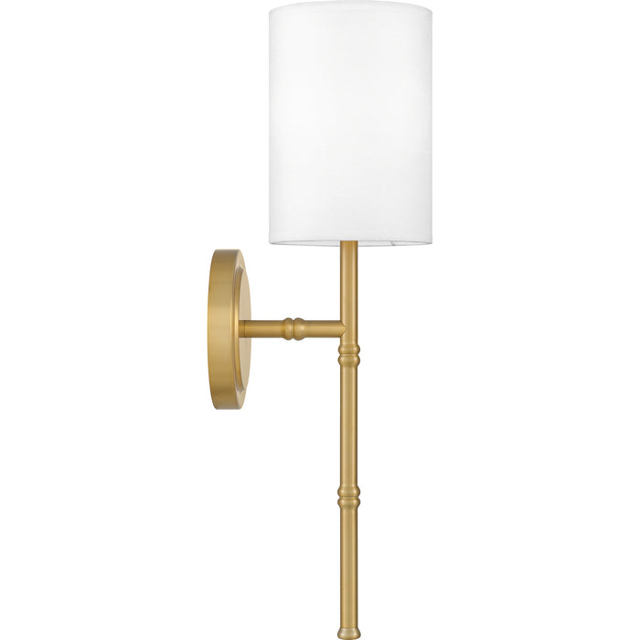 Quoizel - QW16126AB - One Light Wall Sconce - Quoizel Wood - Aged Brass