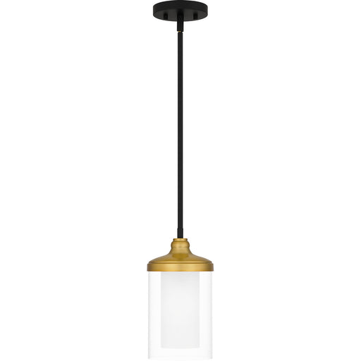 Quoizel - ROW1506MBK - One Light Mini Pendant - Rowland - Matte Black