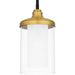 Quoizel - ROW1506MBK - One Light Mini Pendant - Rowland - Matte Black