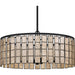 Quoizel - SGLM2822MBK - Four Light Pendant - Seigler - Matte Black