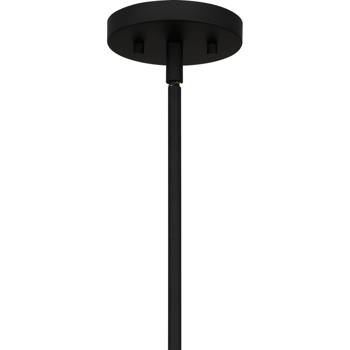 Quoizel - SGLM2822MBK - Four Light Pendant - Seigler - Matte Black