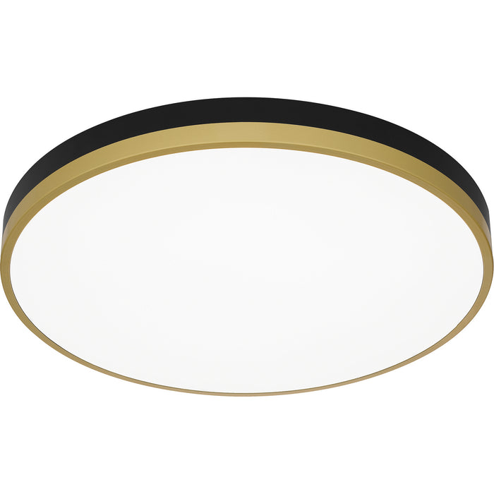 Quoizel - WLN1620MBKG - LED Flush Mount - Weldin - Matte Black Gold