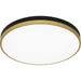 Quoizel - WLN1620MBKG - LED Flush Mount - Weldin - Matte Black Gold