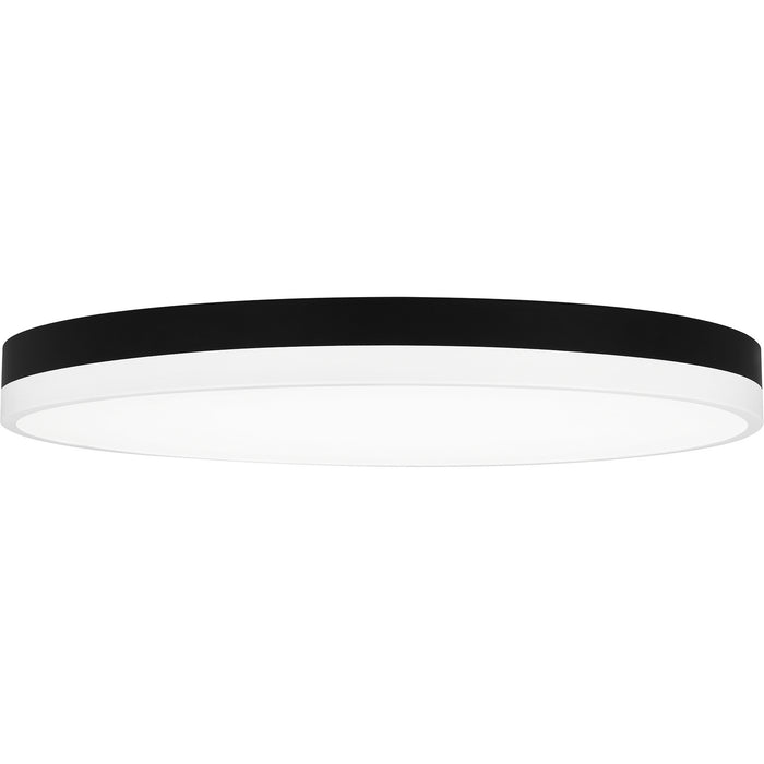 Quoizel - WLN1620MBKW - LED Flush Mount - Weldin - Matte Black White