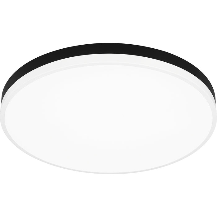 Quoizel - WLN1620MBKW - LED Flush Mount - Weldin - Matte Black White