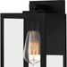 Quoizel - WVR8305EK - One Light Outdoor Wall Lantern - Westover - Earth Black