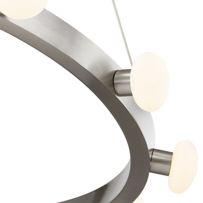 Kuzco Lighting - PD63428-BN - LED Pendant - Rezz - Brushed Nickel