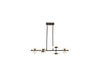 Savoy House - 1-1591-14-50 - 14 Light Linear Chandelier - Amani - Black Cashmere