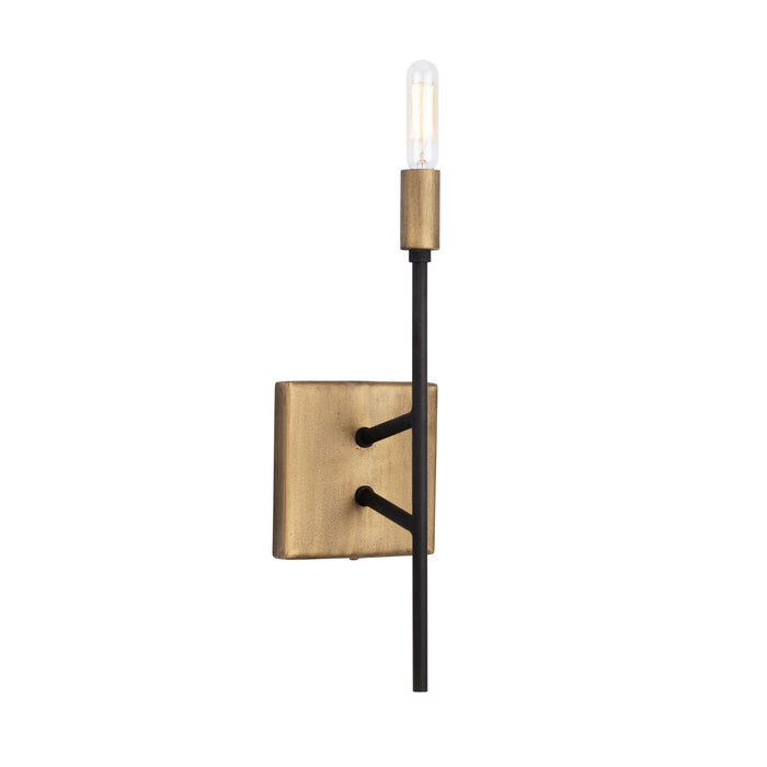 Varaluz - 314W01HGCB - One Light Wall Sconce - Bodie - Havana Gold/Carbon