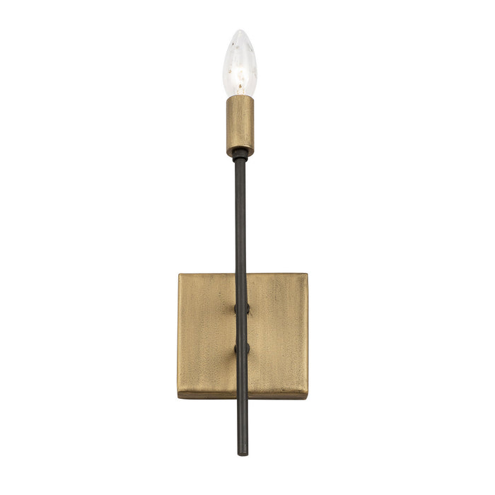 Varaluz - 314W01HGCB - One Light Wall Sconce - Bodie - Havana Gold/Carbon