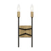 Varaluz - 314W02HGCB - Two Light Wall Sconce - Bodie - Havana Gold/Carbon