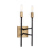 Varaluz - 314W02HGCB - Two Light Wall Sconce - Bodie - Havana Gold/Carbon