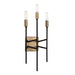 Varaluz - 314W03HGCB - Three Light Wall Sconce - Bodie - Havana Gold/Carbon